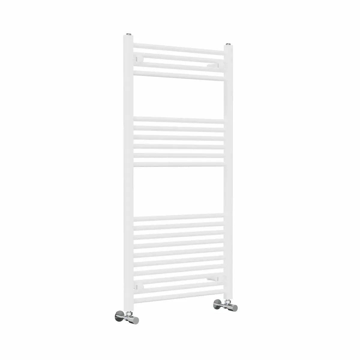 Enna - Straight heated towel rail white