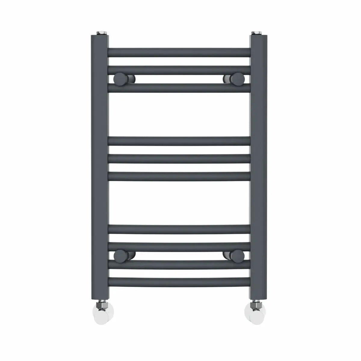 Gela - Curved heated towel rail anthracite