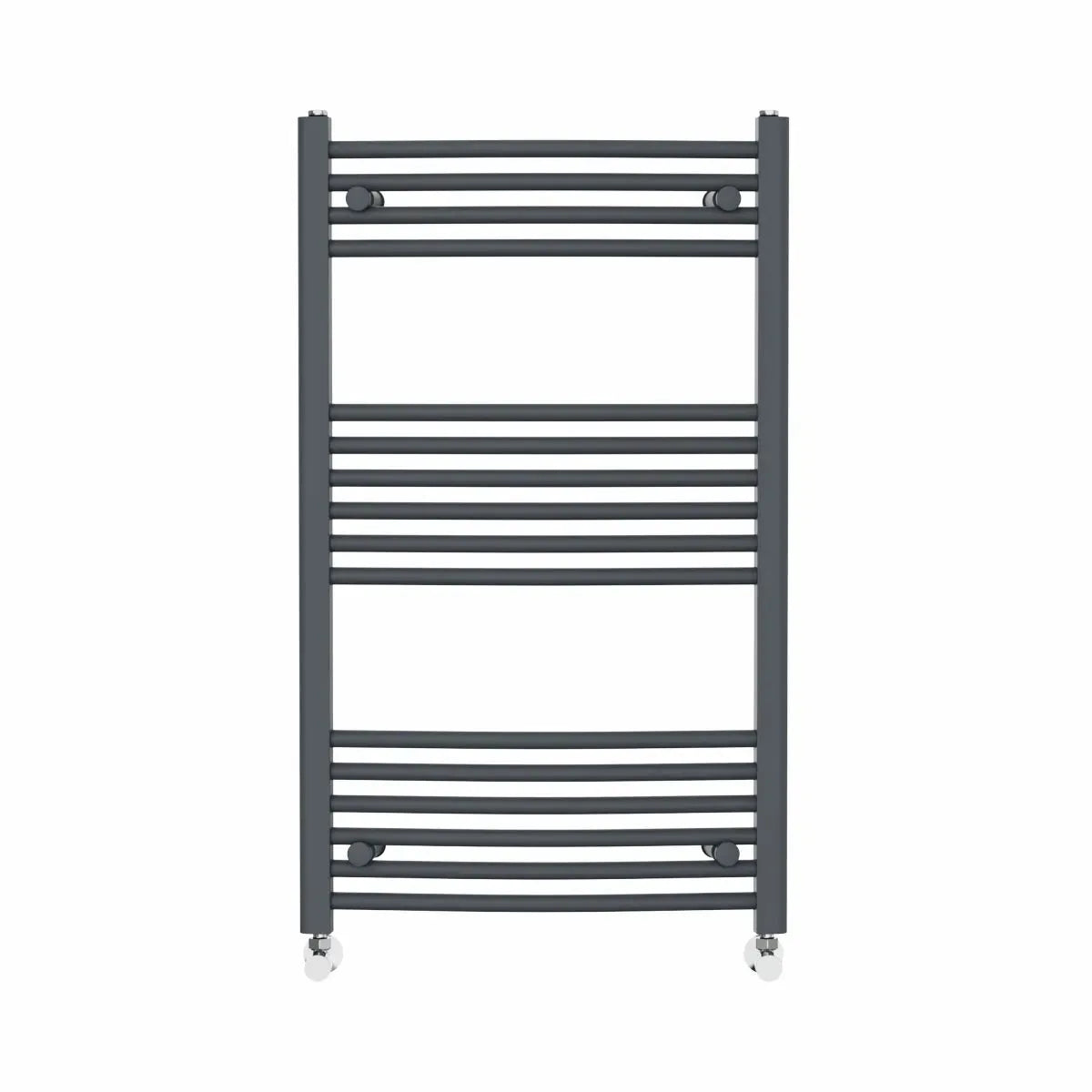Gela - Curved heated towel rail anthracite