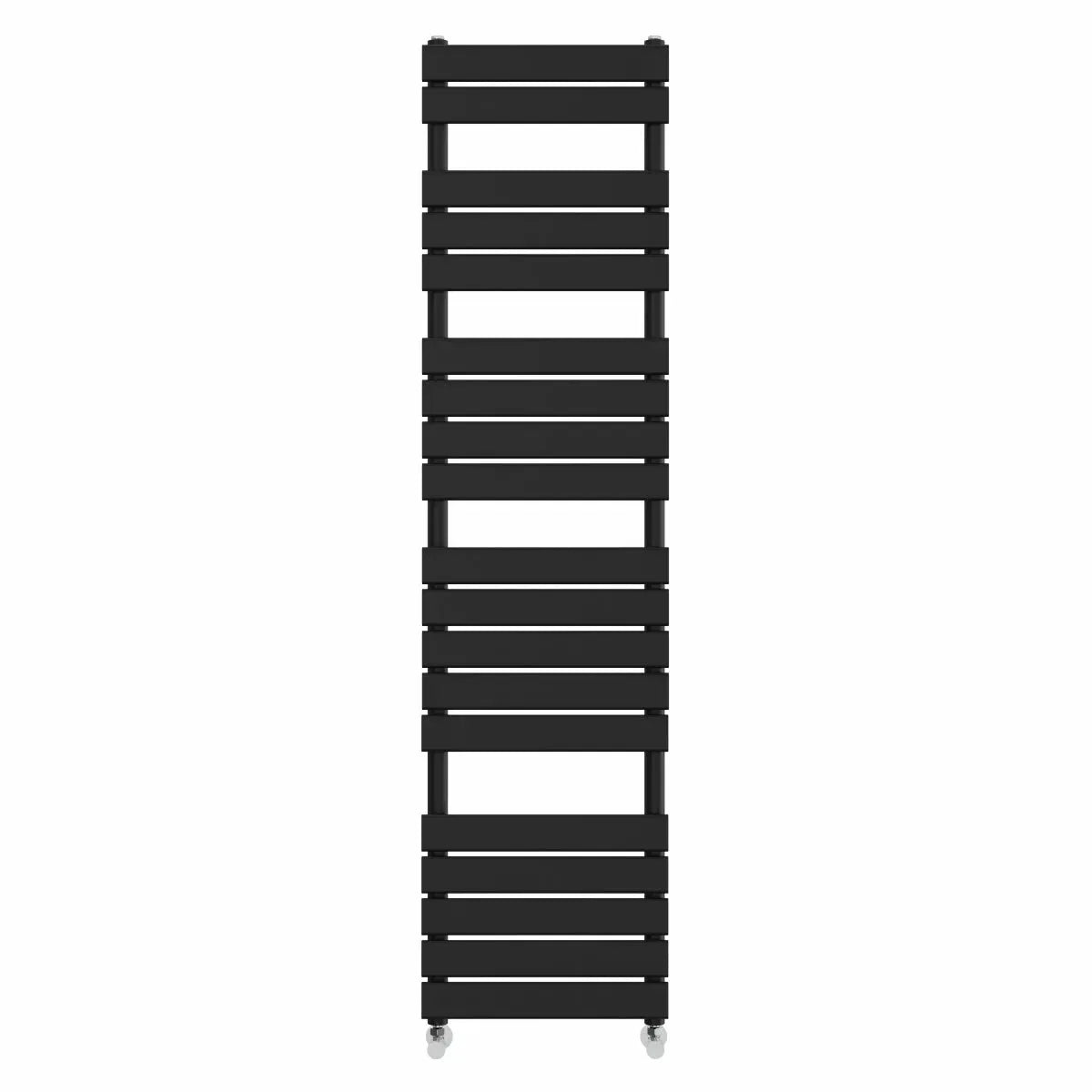 Rapallo - Flat panel heated towel rail black
