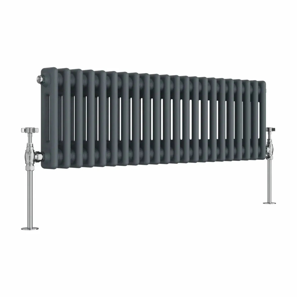 Ferentino - Traditional horizontal column radiator anthracite
