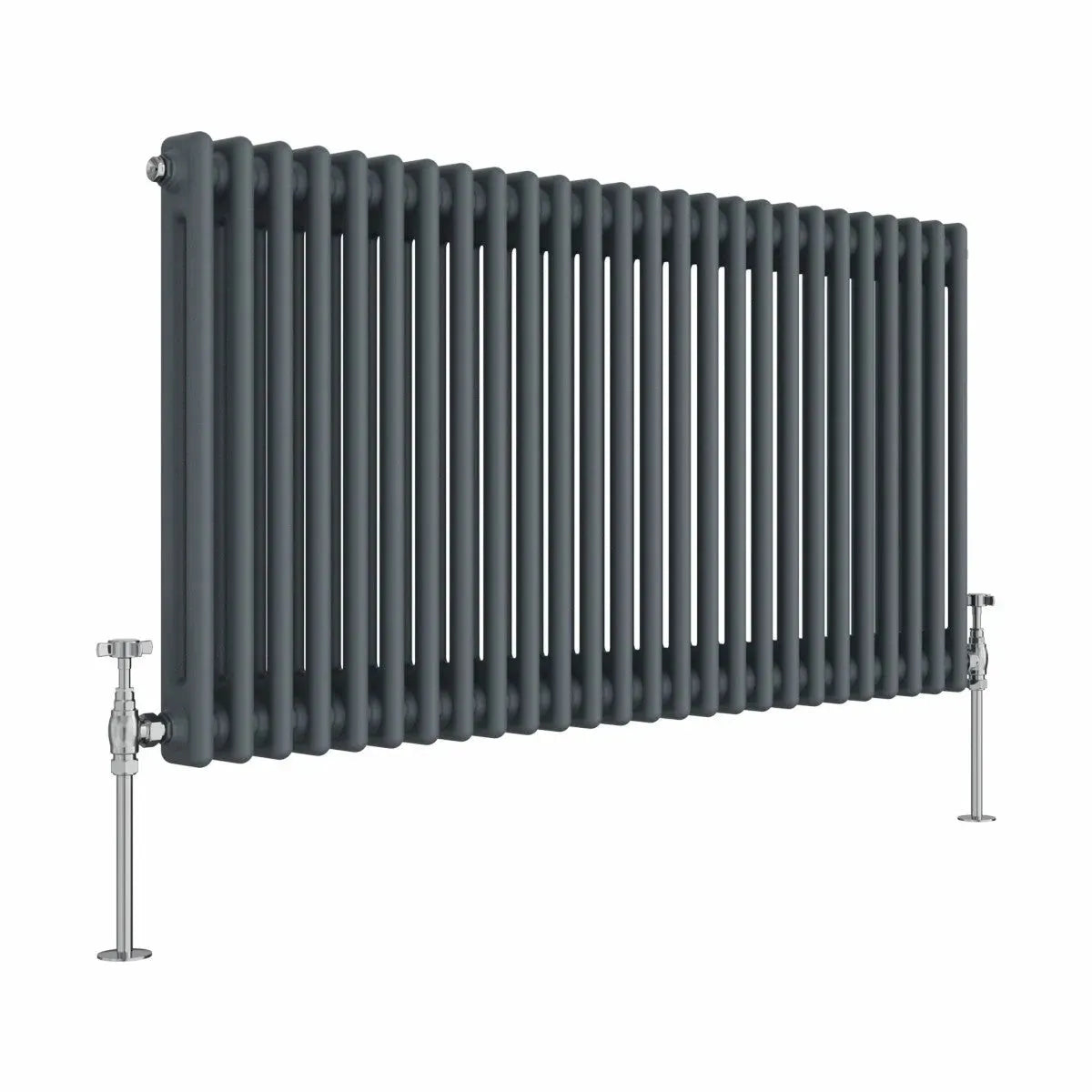 Ferentino - Traditional horizontal column radiator anthracite