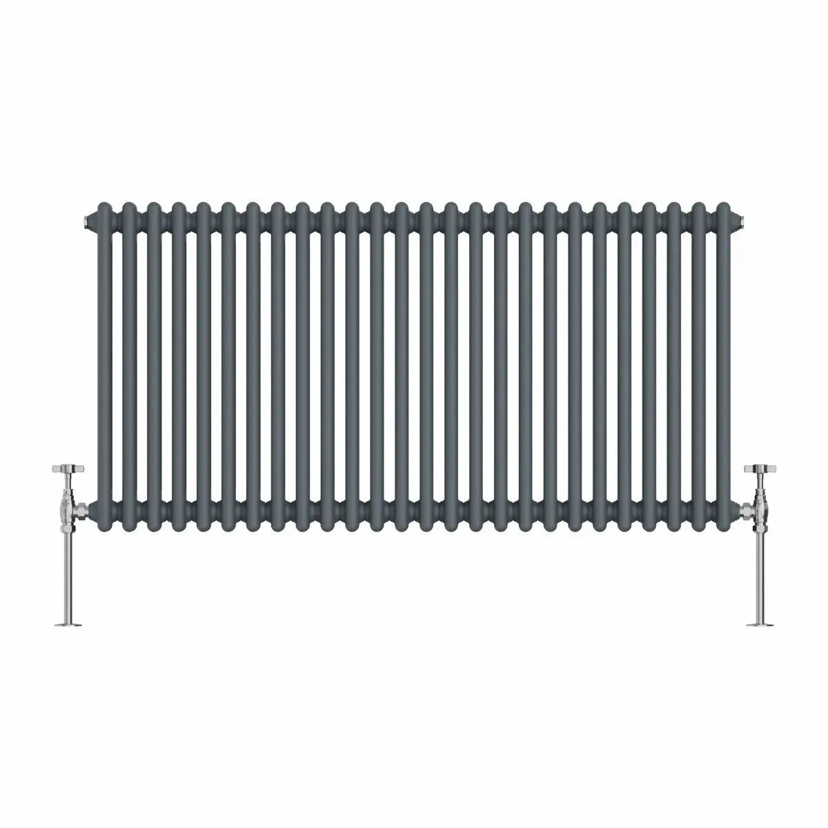Ferentino - Traditional horizontal column radiator anthracite
