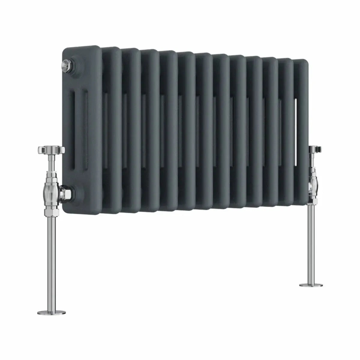 Ferentino - Traditional horizontal column radiator anthracite
