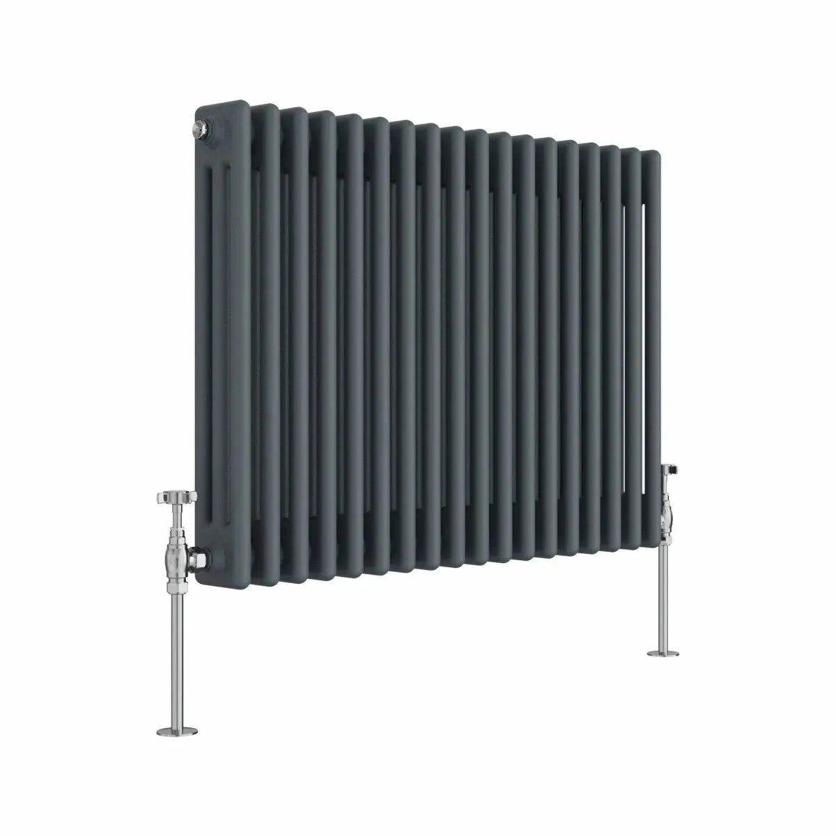 Ferentino - Traditional horizontal column radiator anthracite
