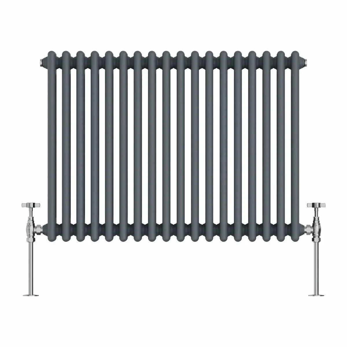 Ferentino - Traditional horizontal column radiator anthracite