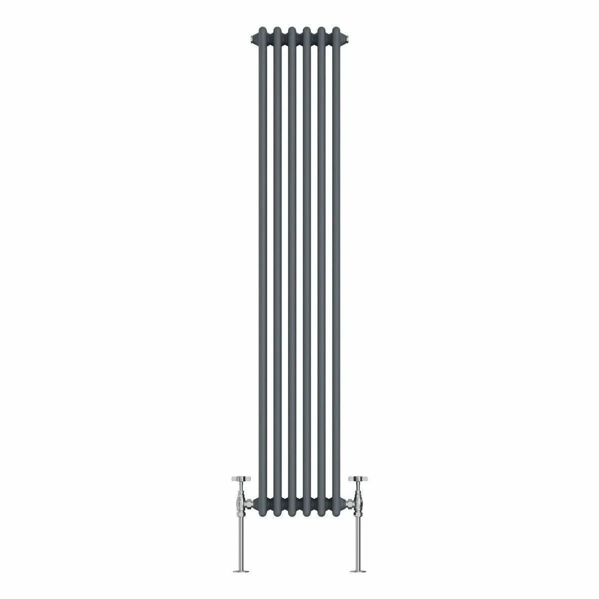 Ferentino - Traditional vertical column radiator anthracite