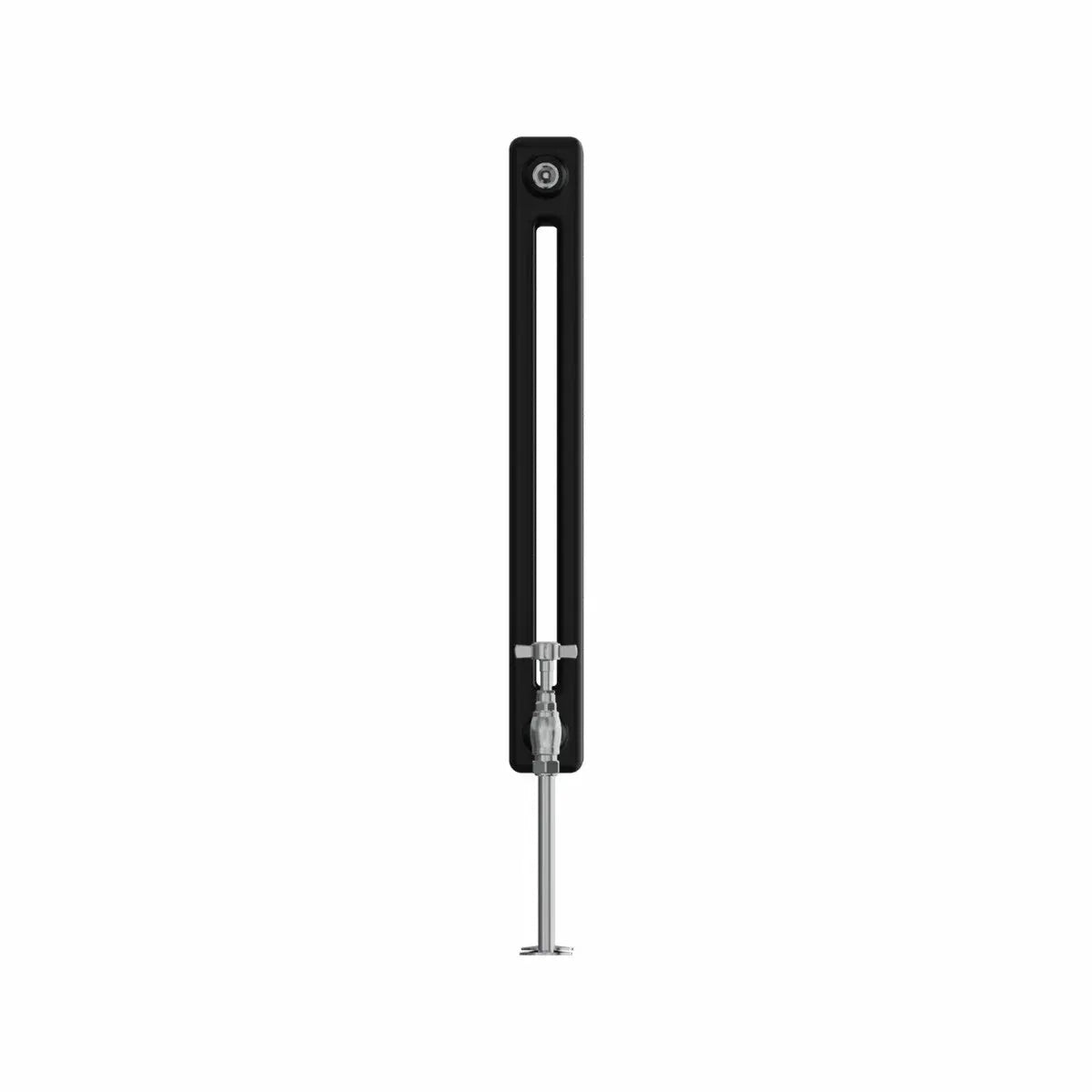 Ferentino - Traditional horizontal column radiator black
