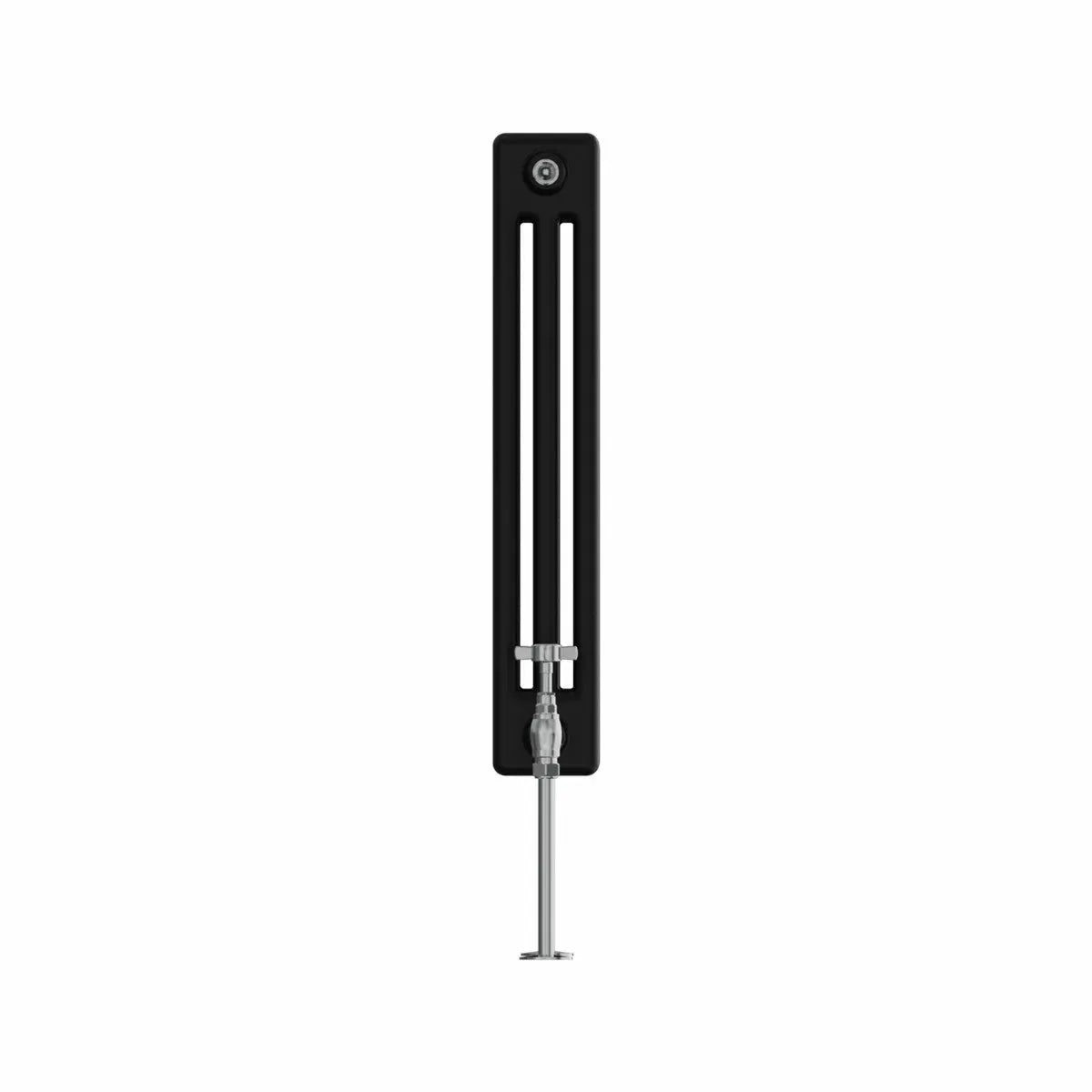 Ferentino - Traditional horizontal column radiator black