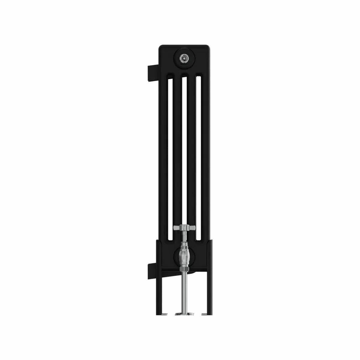 Ferentino - Traditional horizontal column radiator black