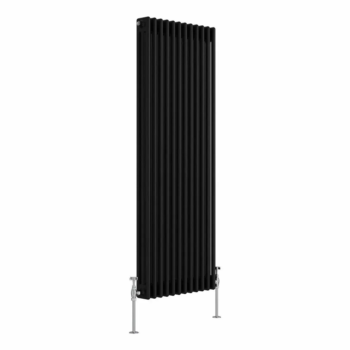 Ferentino - Traditional vertical column radiator black