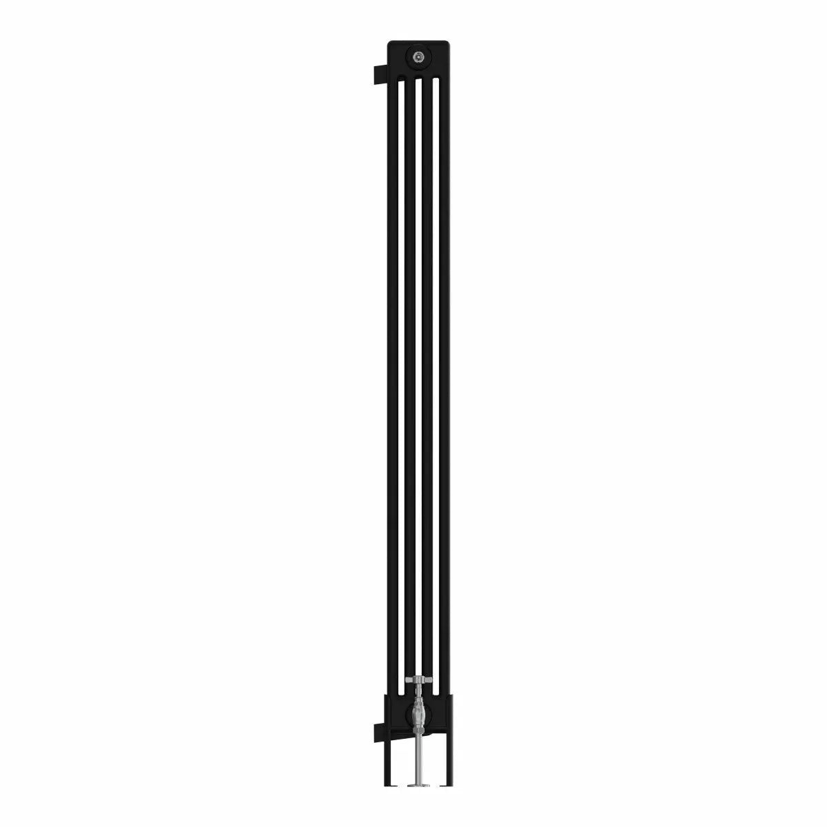Ferentino - Traditional vertical column radiator black