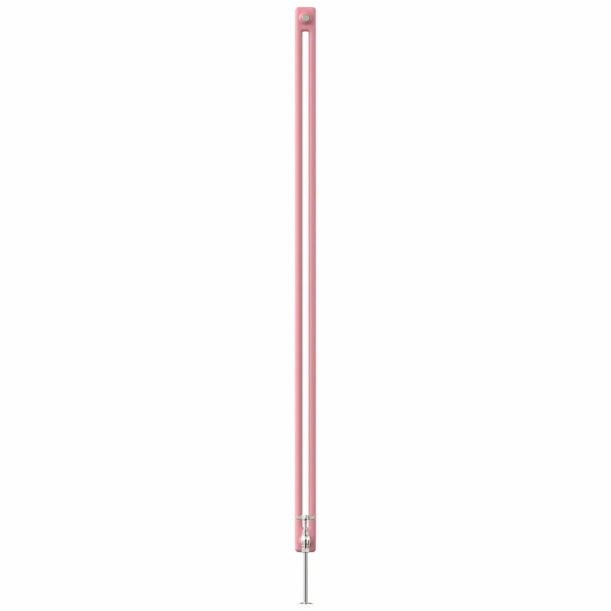 Ferentino - Traditional vertical column radiator light pink
