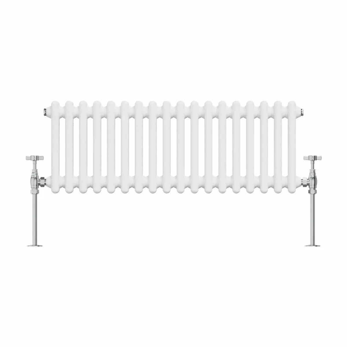 Ferentino - Traditional horizontal column radiator white
