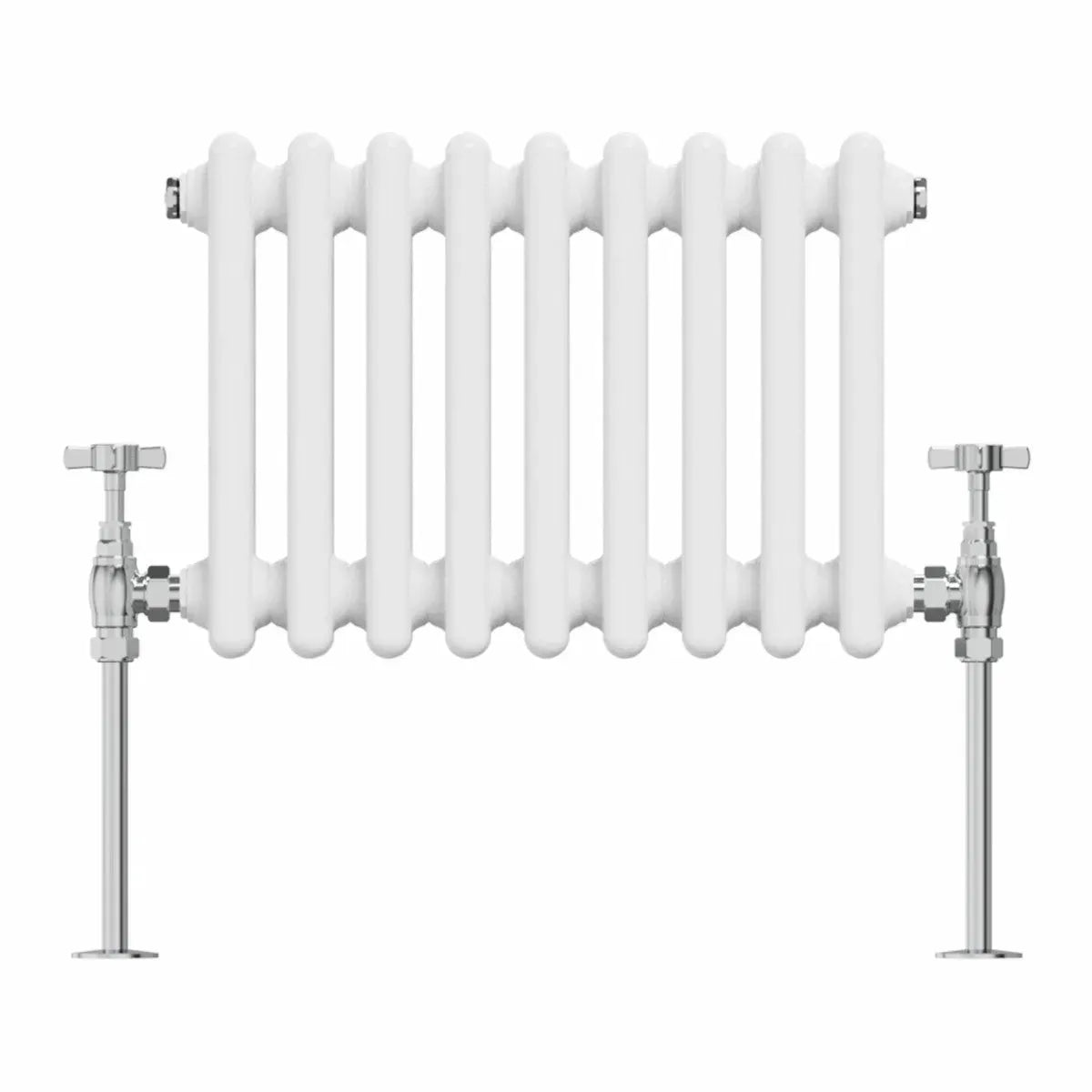 Ferentino - Traditional horizontal column radiator white