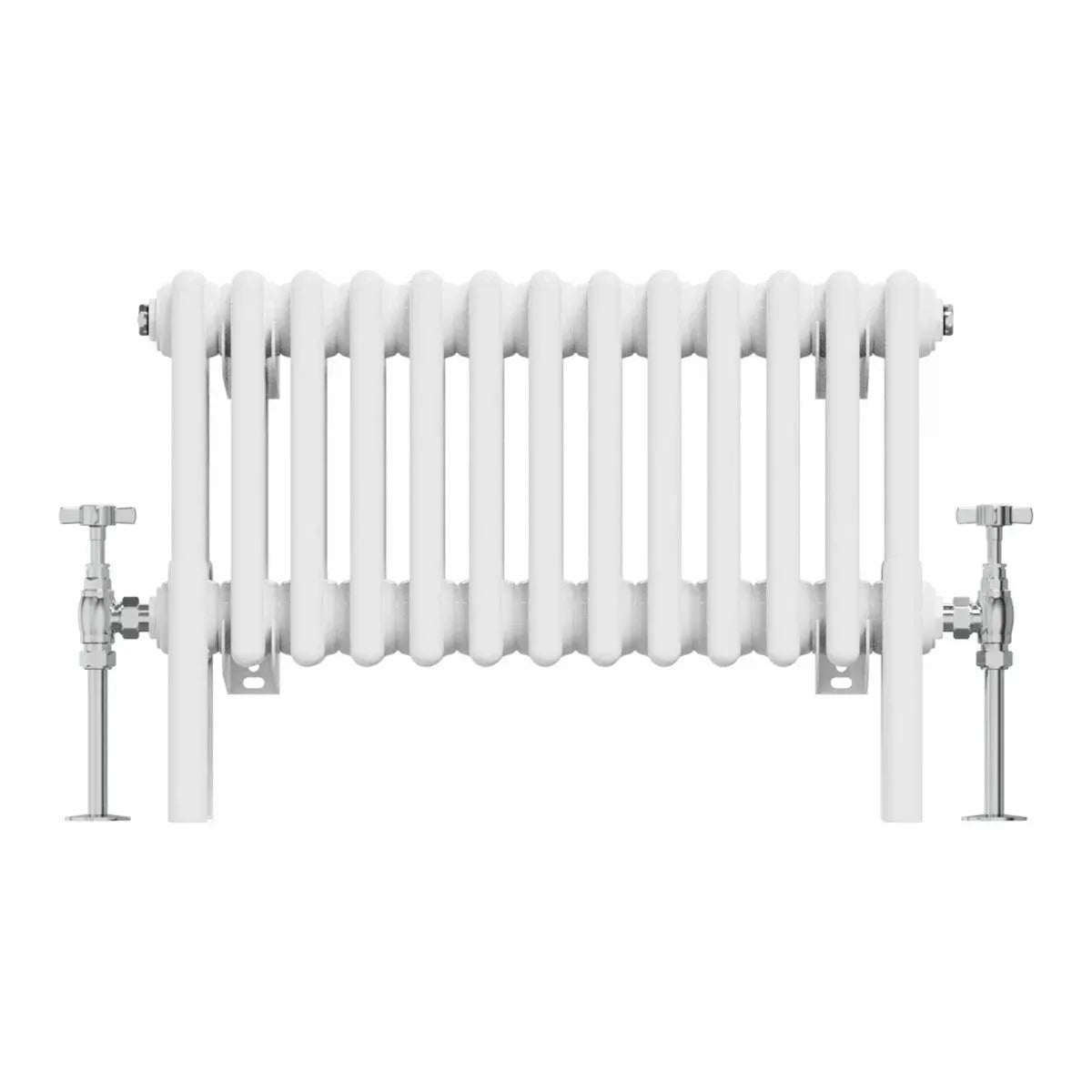 Ferentino - Traditional horizontal column radiator white