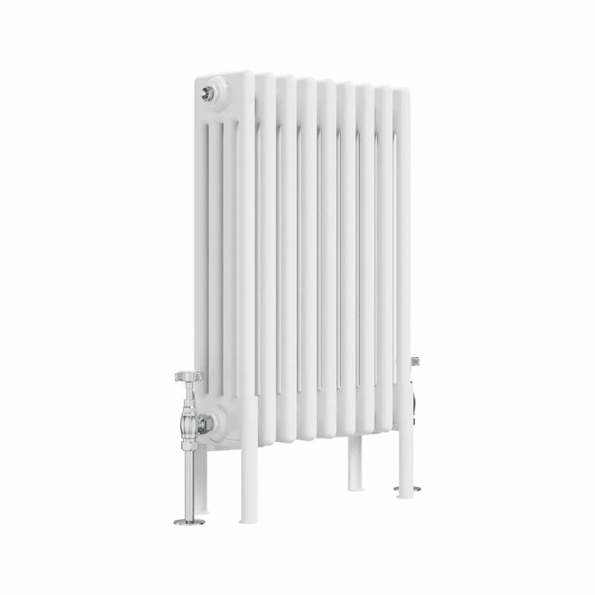 Ferentino - Traditional horizontal column radiator white