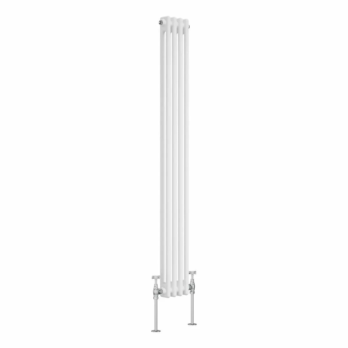Ferentino - Traditional vertical column radiator white