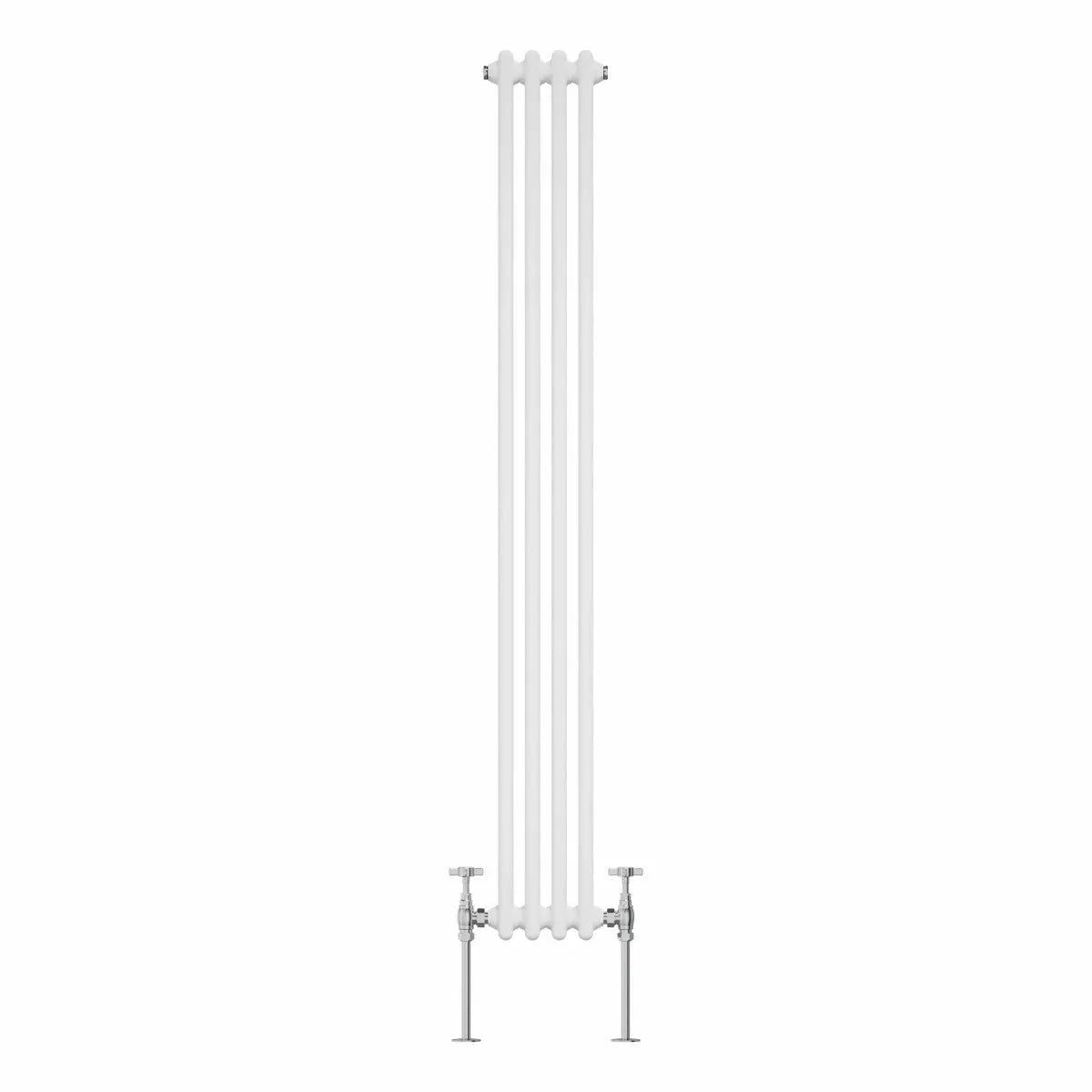 Ferentino - Traditional vertical column radiator white