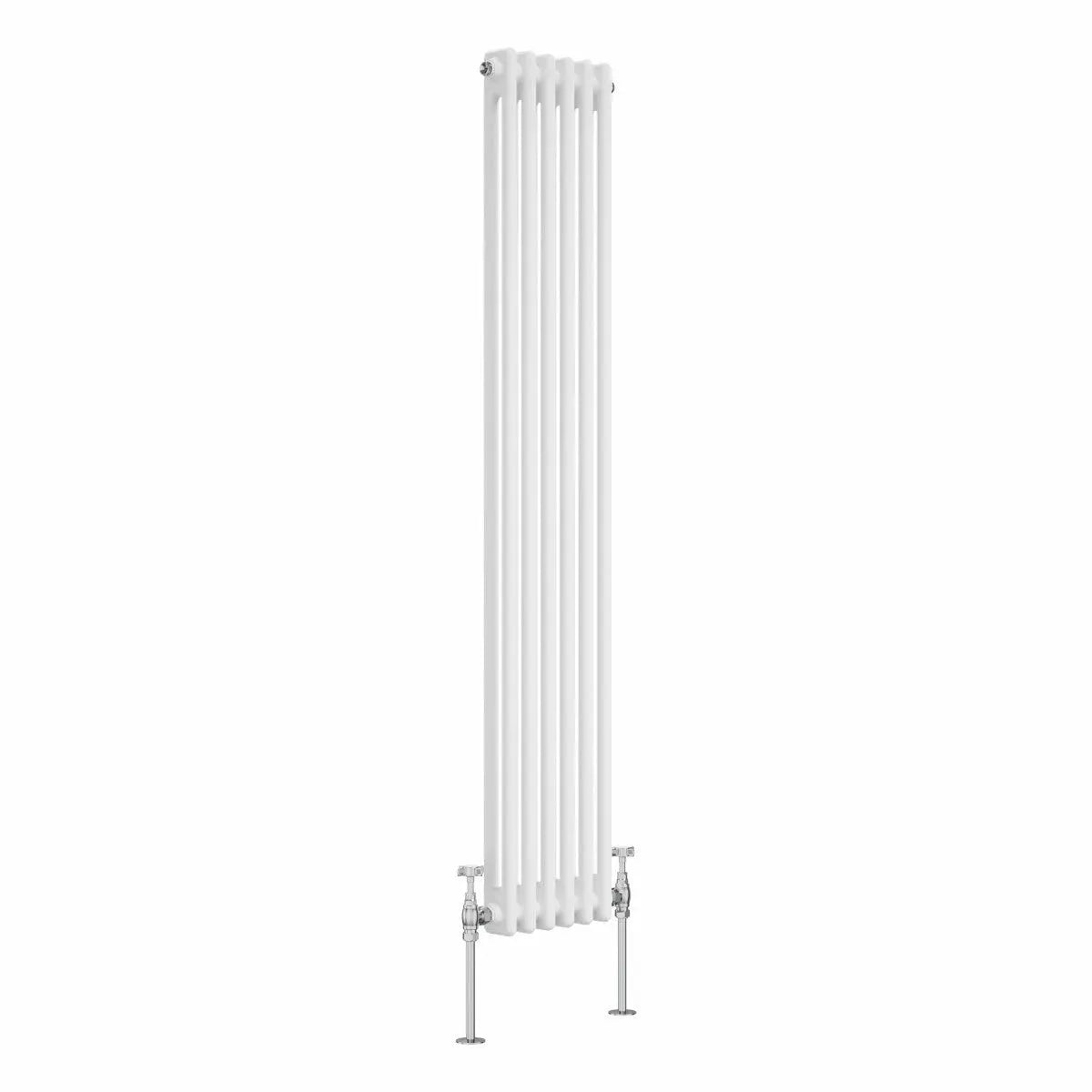 Ferentino - Traditional vertical column radiator white