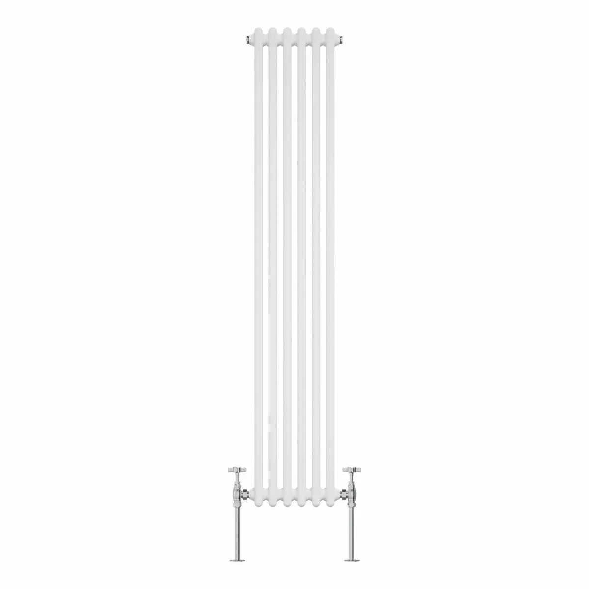 Ferentino - Traditional vertical column radiator white
