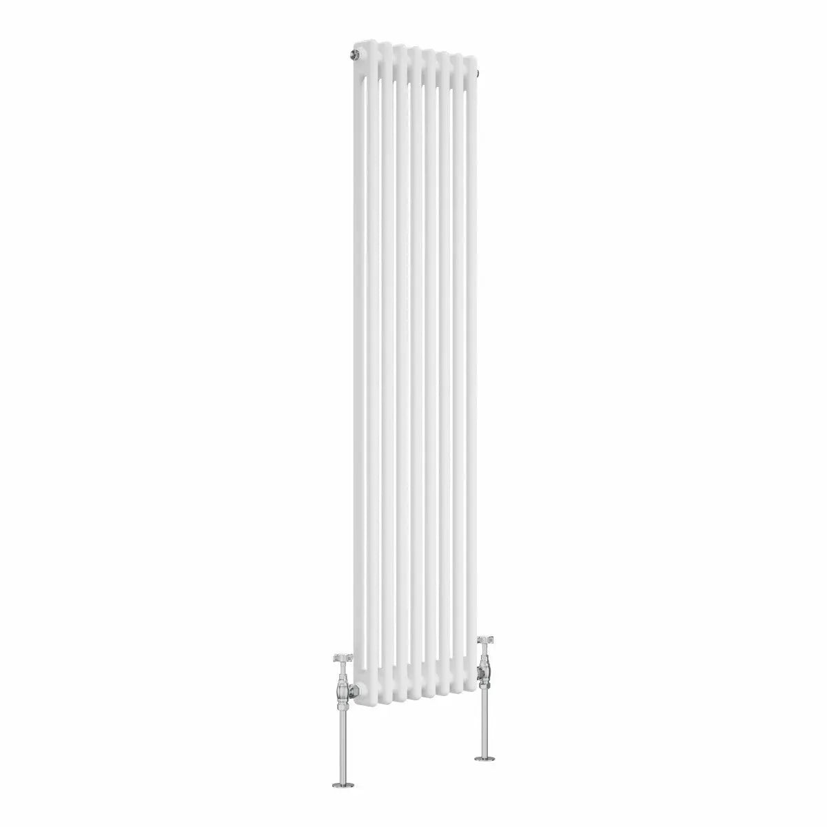 Ferentino - Traditional vertical column radiator white