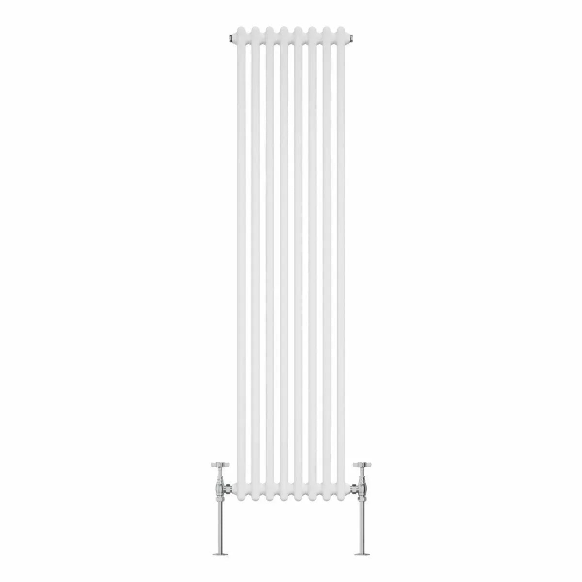 Ferentino - Traditional vertical column radiator white