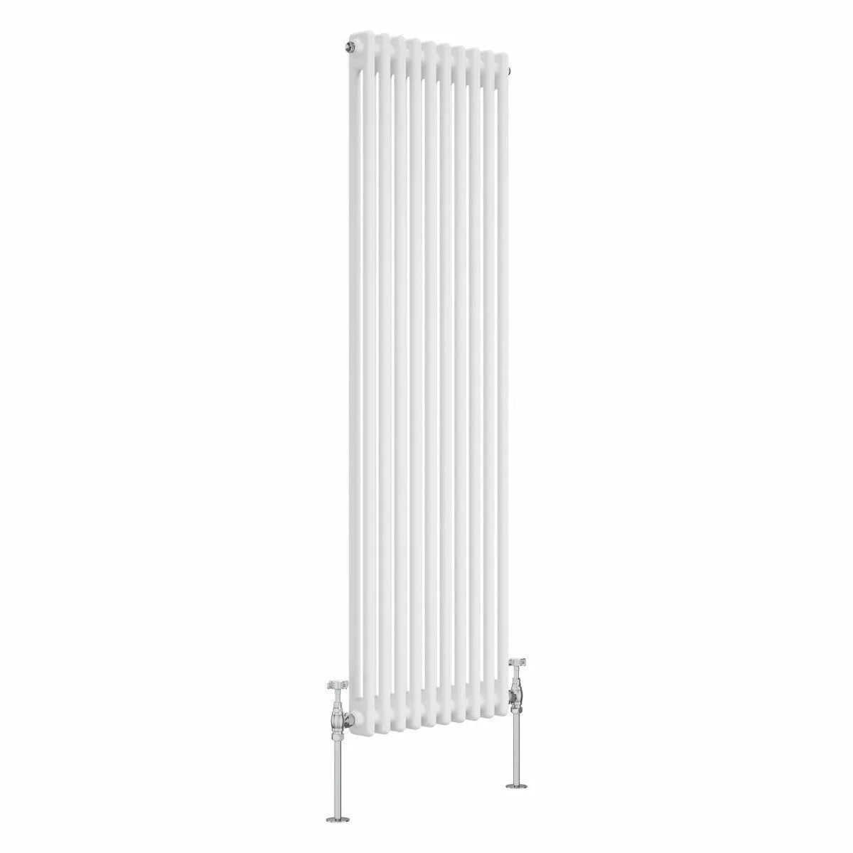 Ferentino - Traditional vertical column radiator white