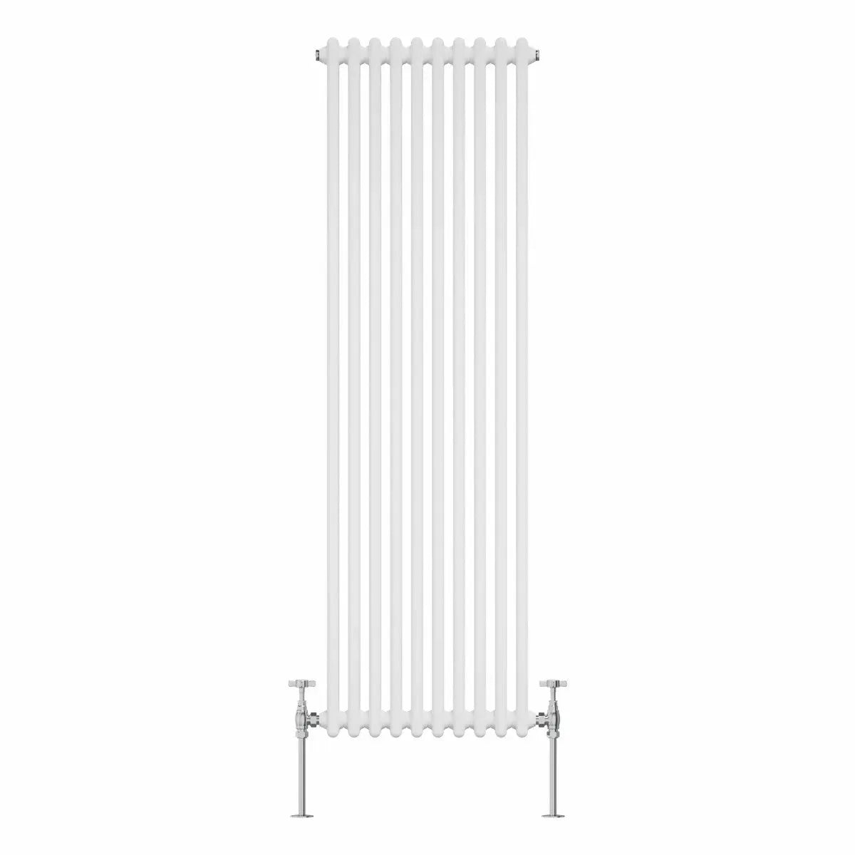 Ferentino - Traditional vertical column radiator white