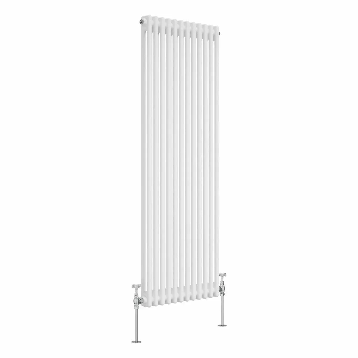 Ferentino - Traditional vertical column radiator white