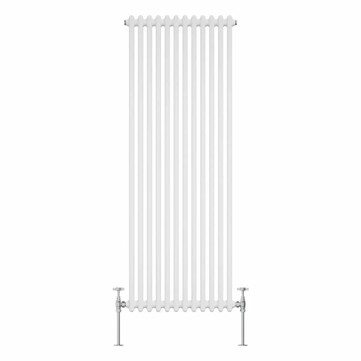 Ferentino - Traditional vertical column radiator white