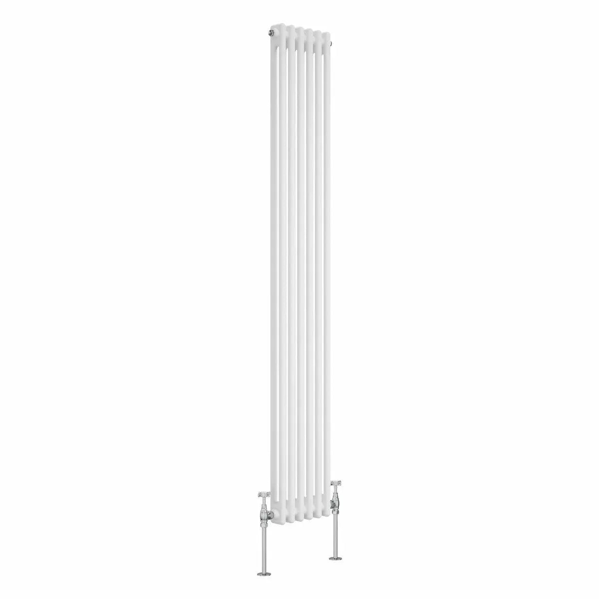 Ferentino - Traditional vertical column radiator white