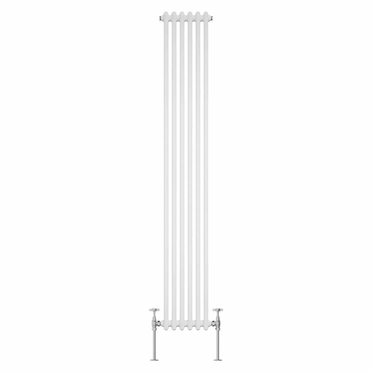 Ferentino - Traditional vertical column radiator white