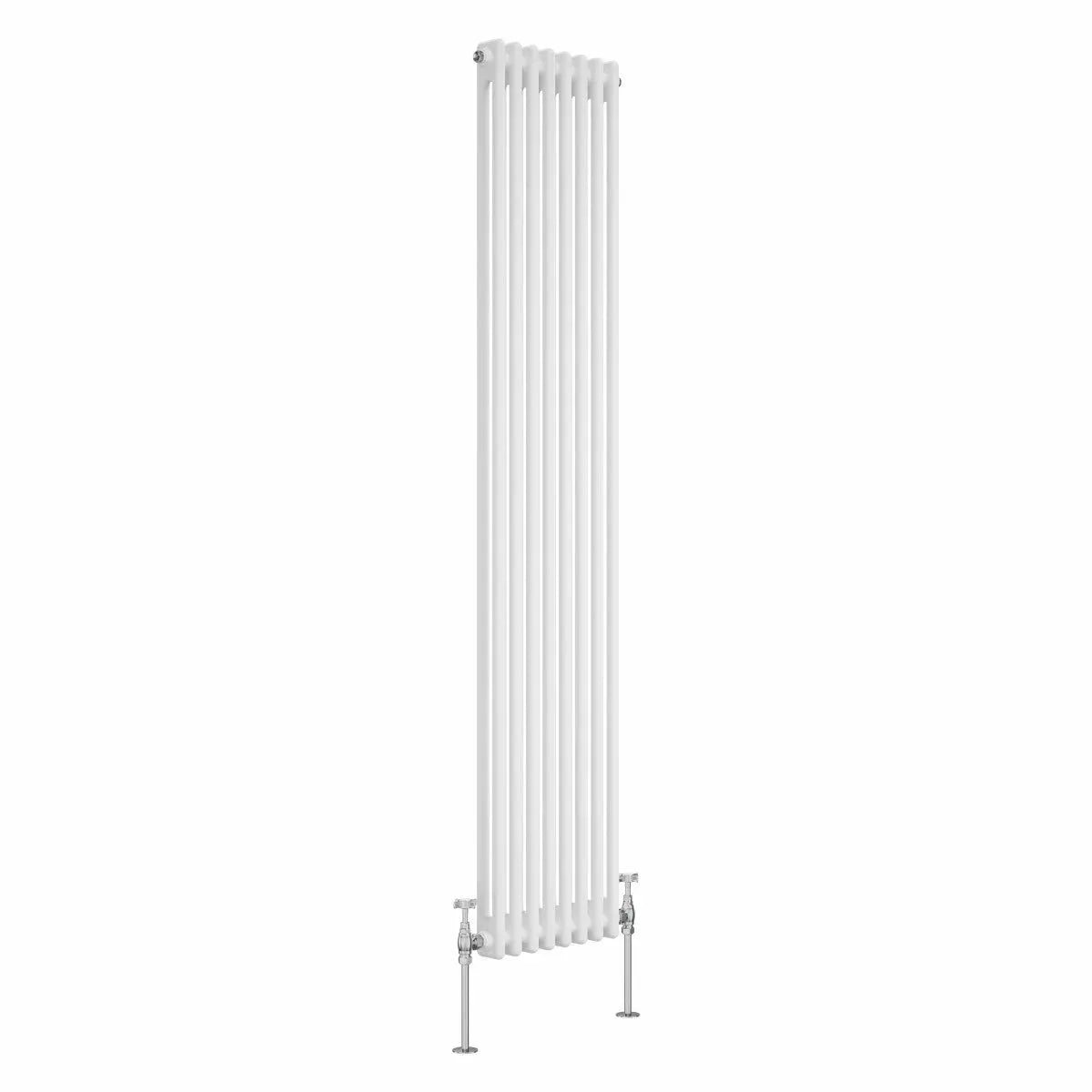Ferentino - Traditional vertical column radiator white