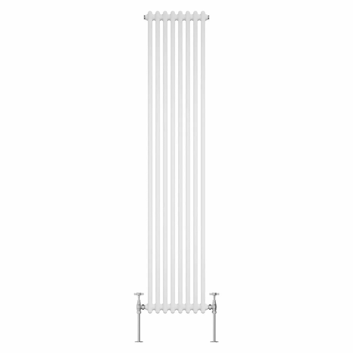 Ferentino - Traditional vertical column radiator white