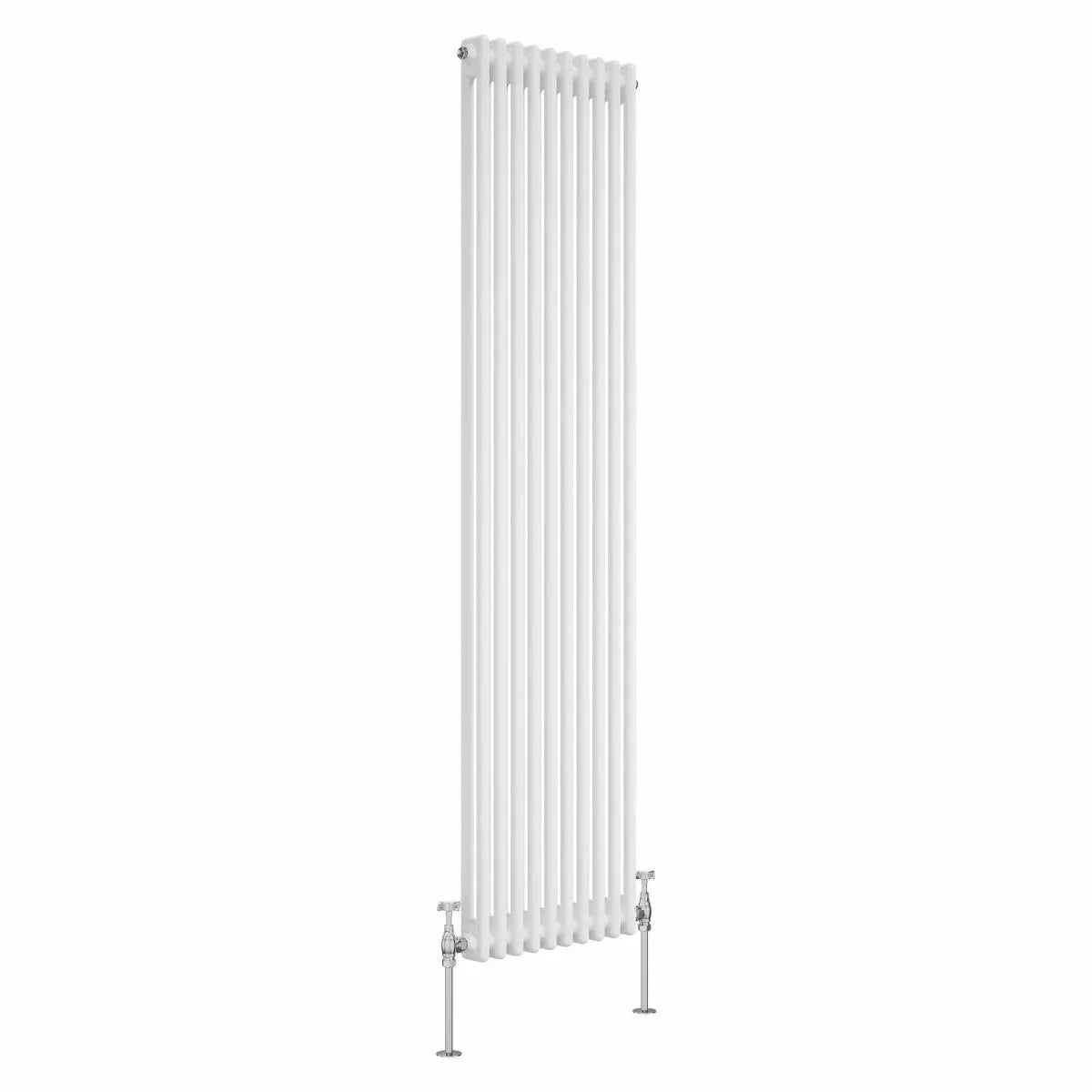 Ferentino - Traditional vertical column radiator white