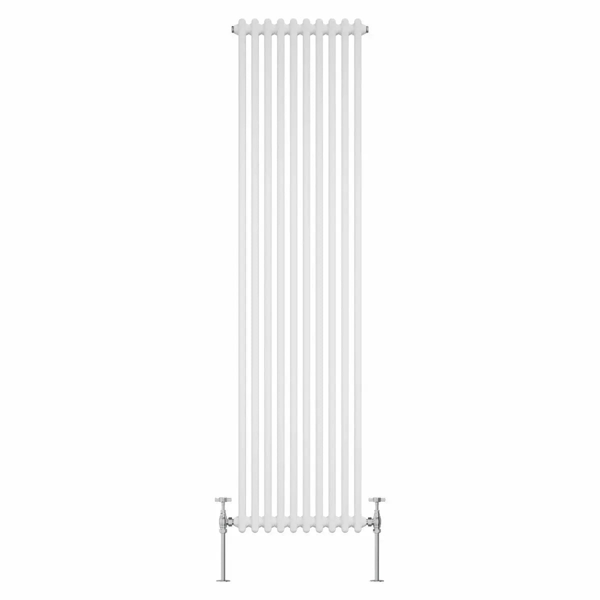 Ferentino - Traditional vertical column radiator white