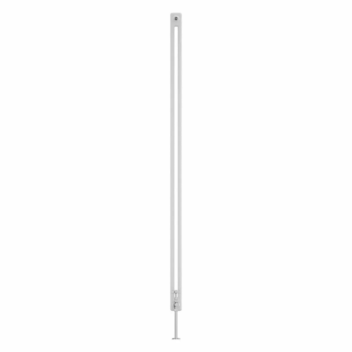 Ferentino - Traditional vertical column radiator white