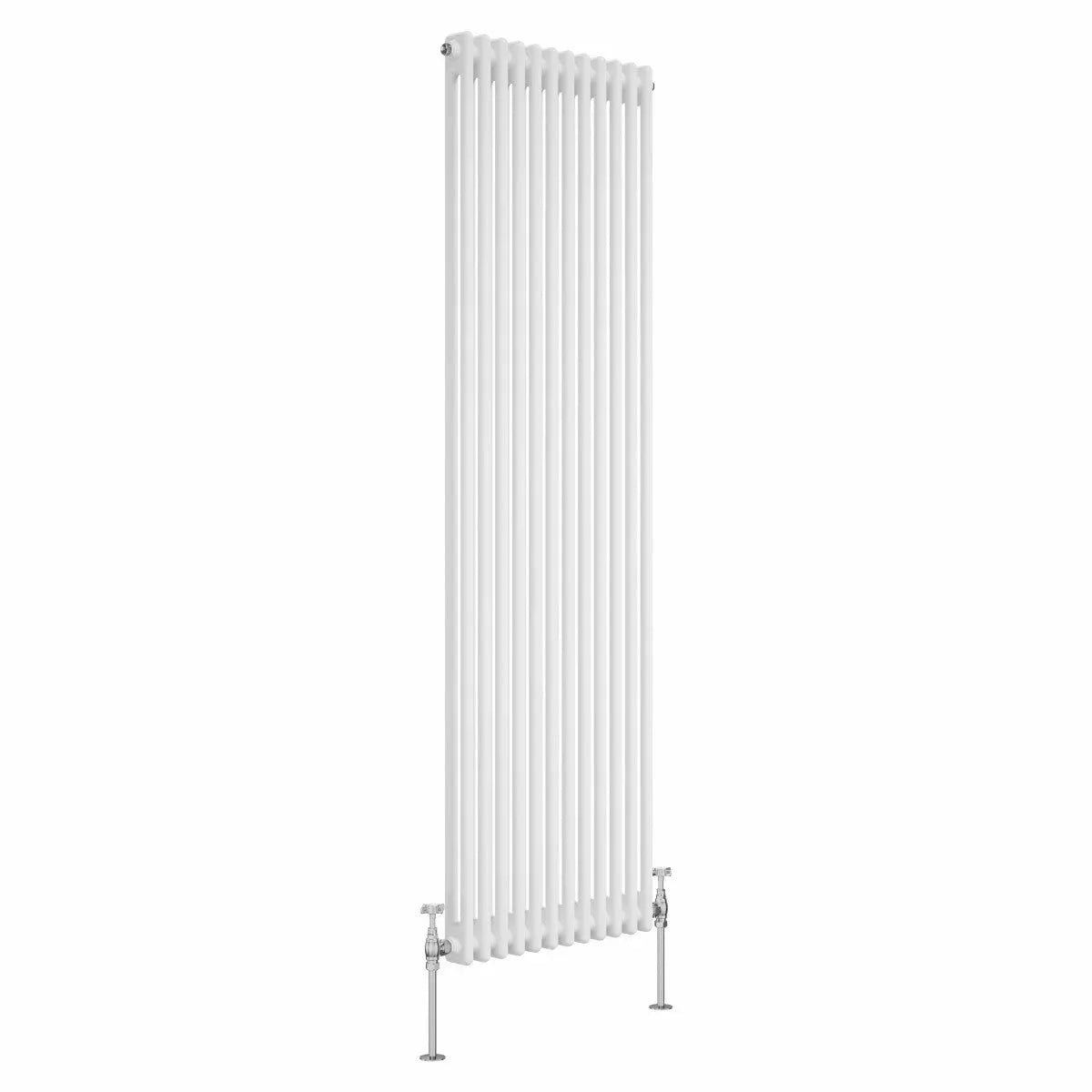Ferentino - Traditional vertical column radiator white
