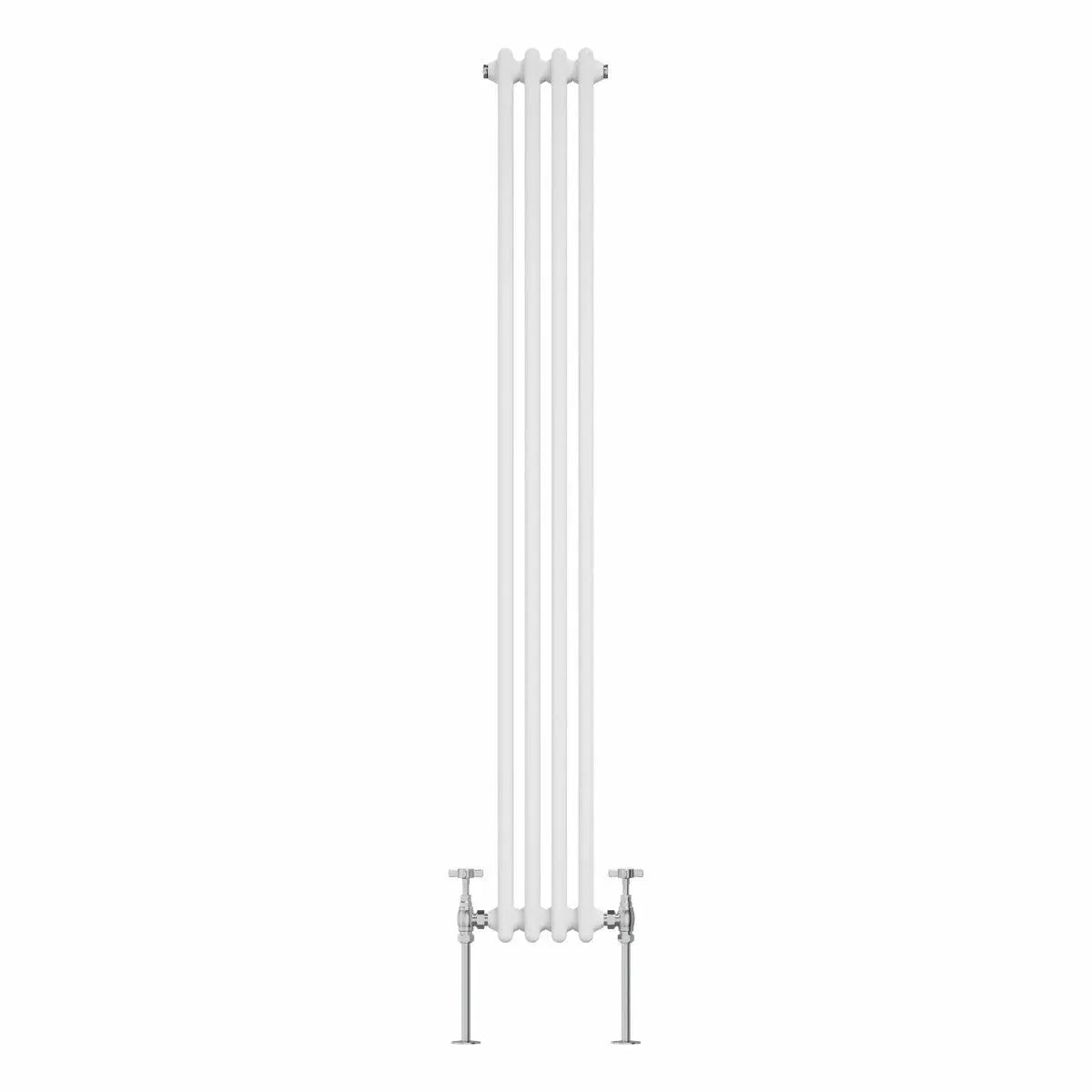 Ferentino - Traditional vertical column radiator white