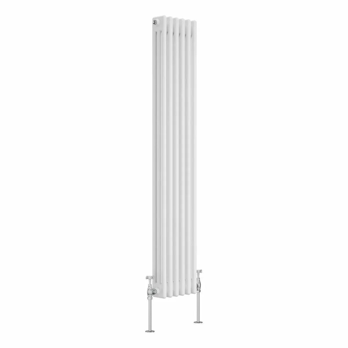 Ferentino - Traditional vertical column radiator white