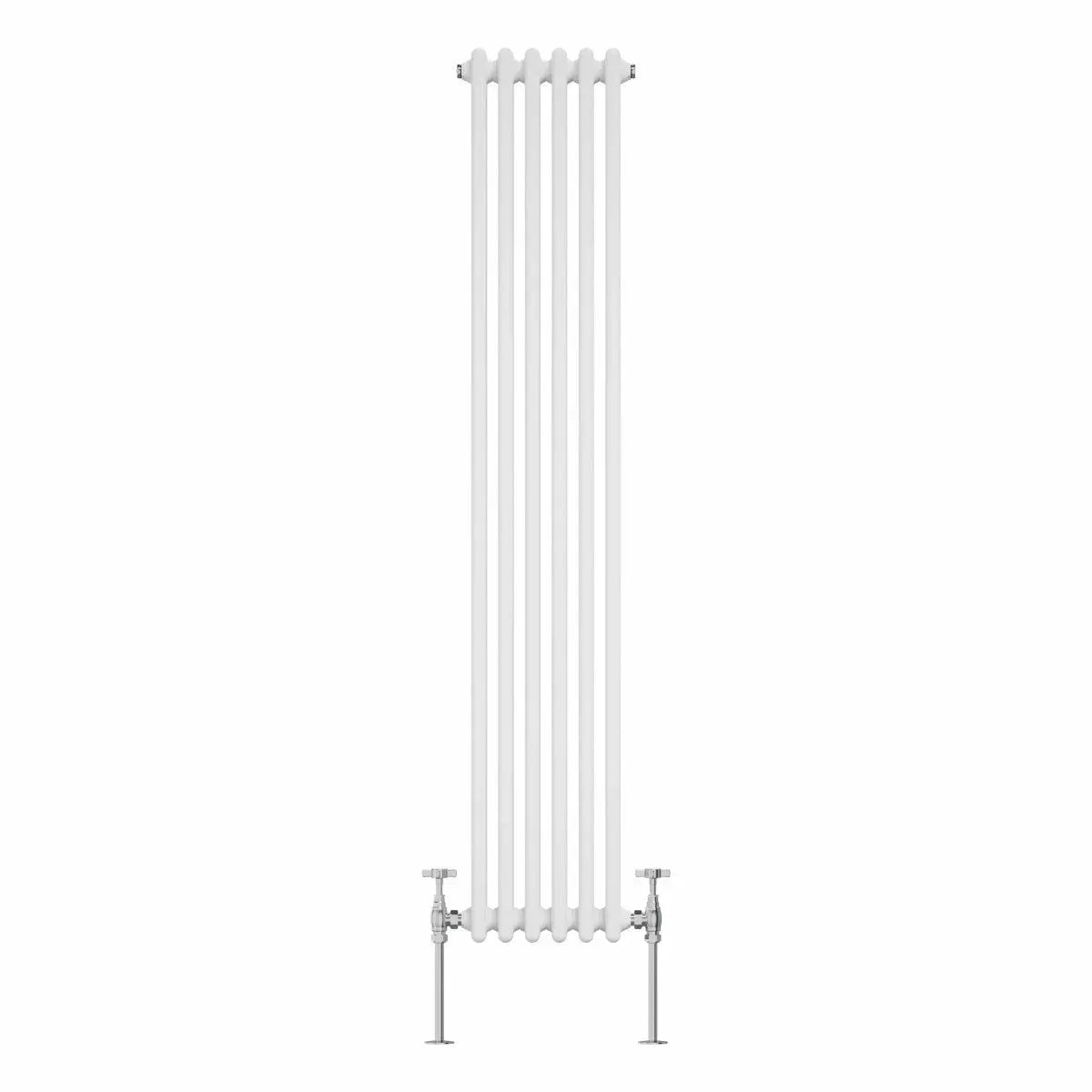 Ferentino - Traditional vertical column radiator white