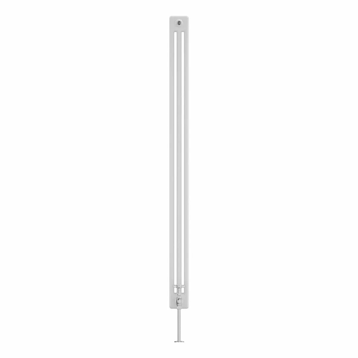 Ferentino - Traditional vertical column radiator white