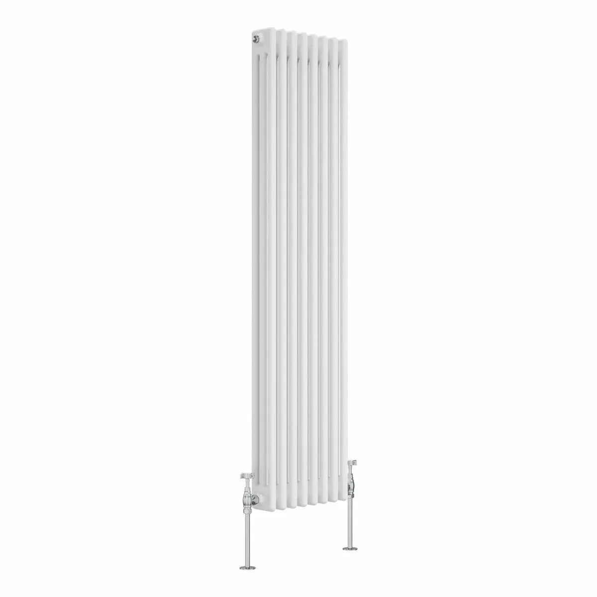 Ferentino - Traditional vertical column radiator white