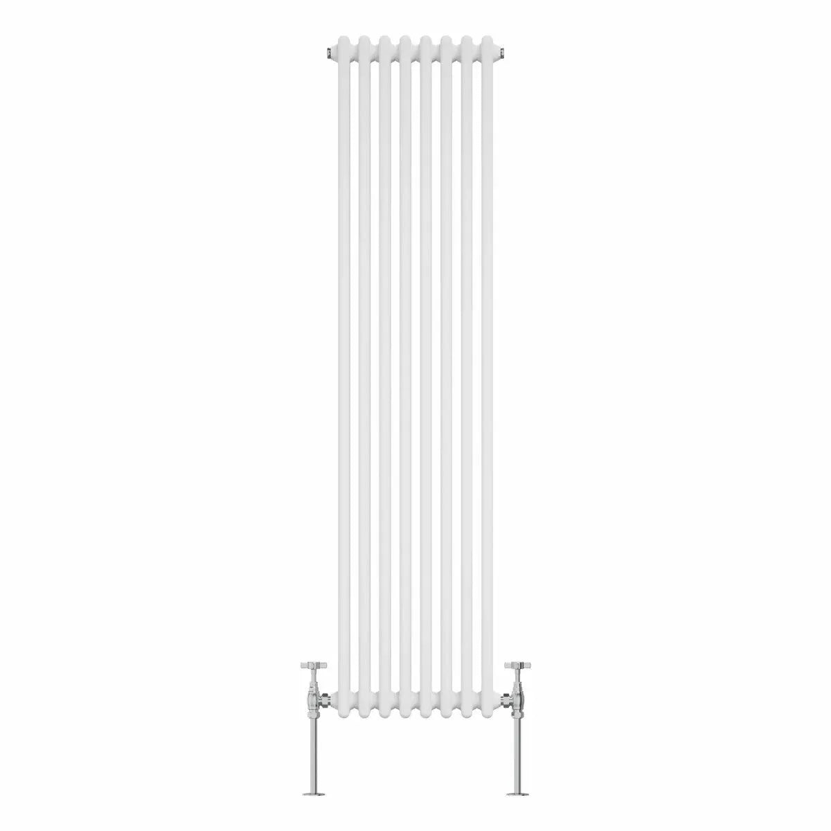 Ferentino - Traditional vertical column radiator white