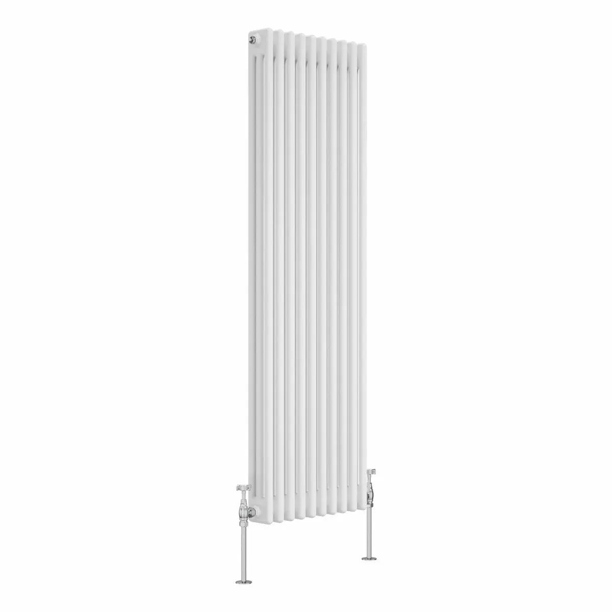 Ferentino - Traditional vertical column radiator white