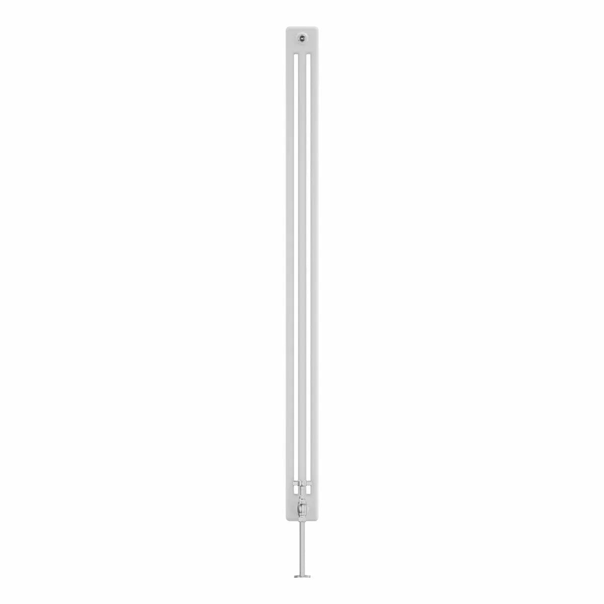 Ferentino - Traditional vertical column radiator white