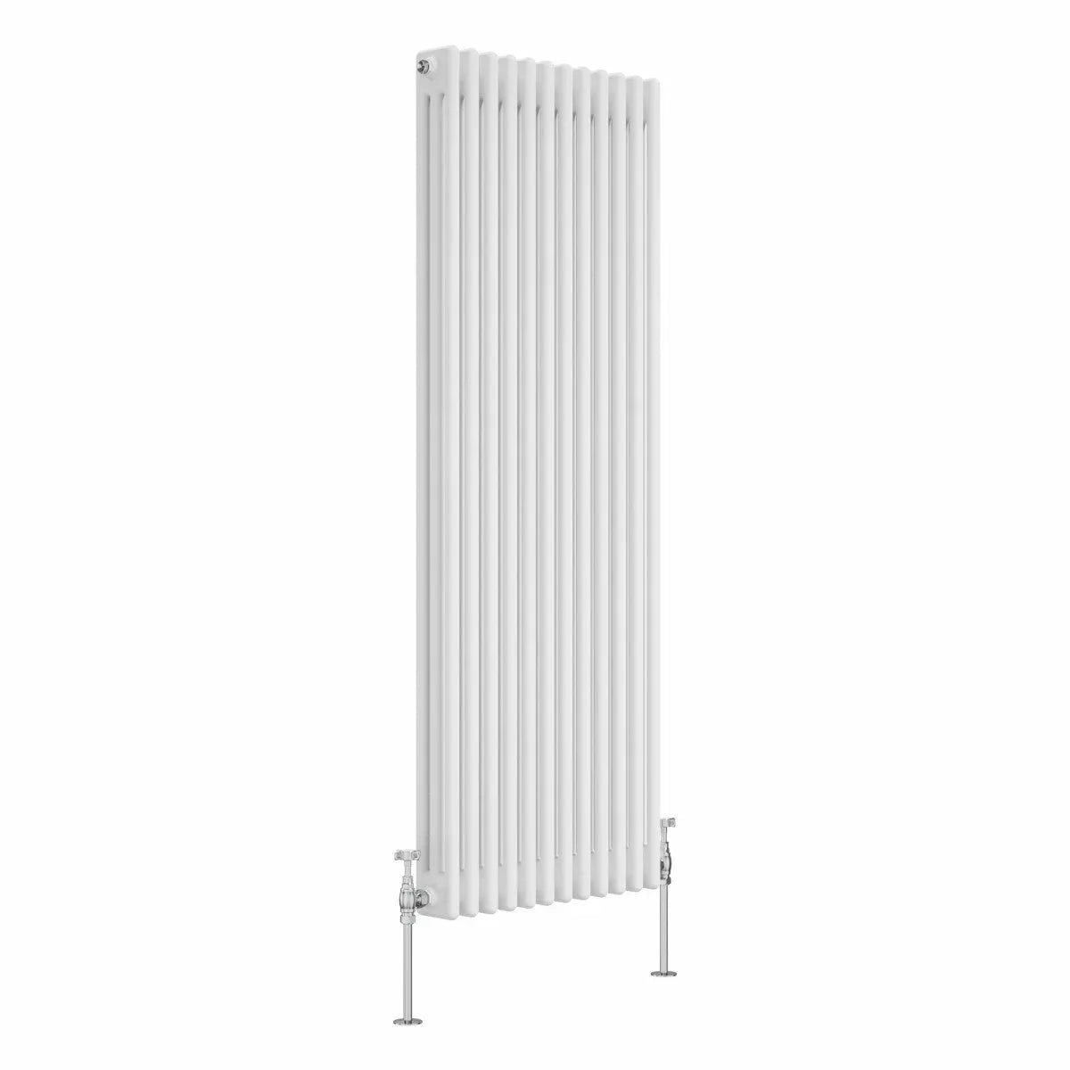 Ferentino - Traditional vertical column radiator white