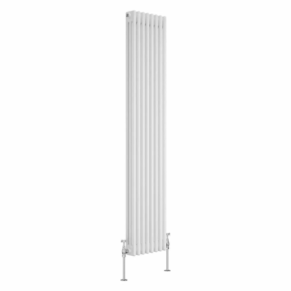 Ferentino - Traditional vertical column radiator white