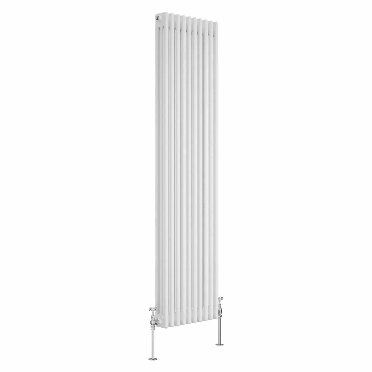 Ferentino - Traditional vertical column radiator white